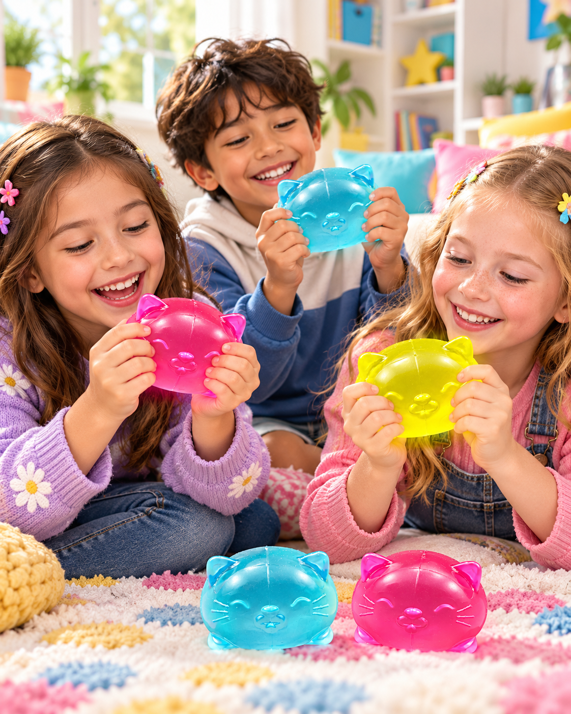 Jelly Cat Squishy – Random Color