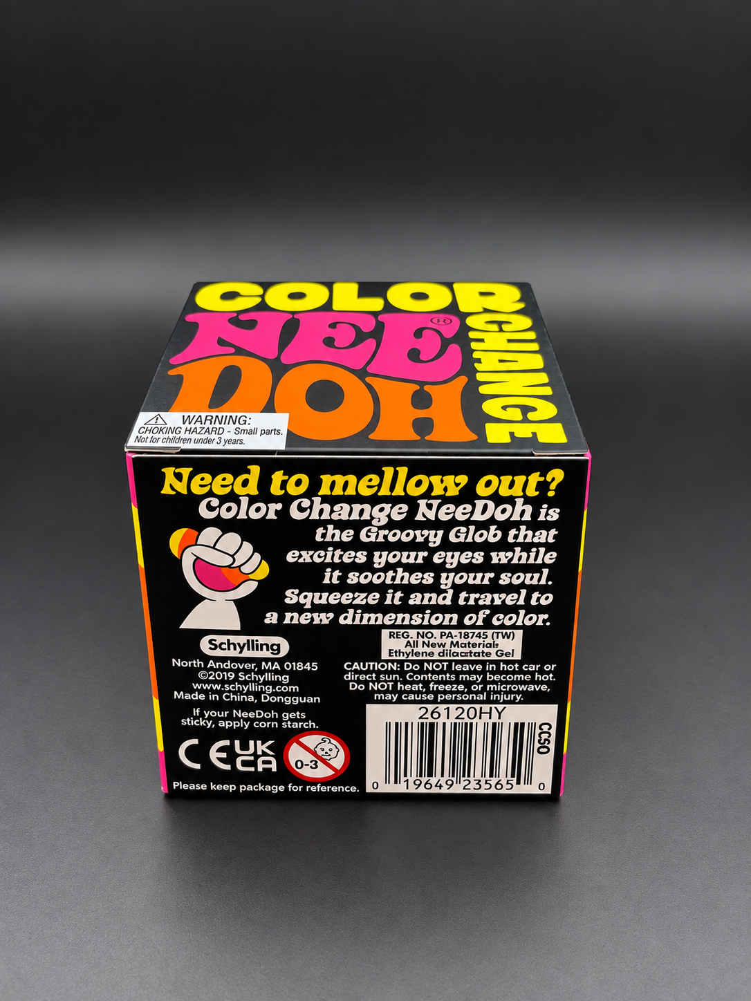 Blue Color Change NeeDoh – Groovy Color-Changing Sensory Squishy 1 each