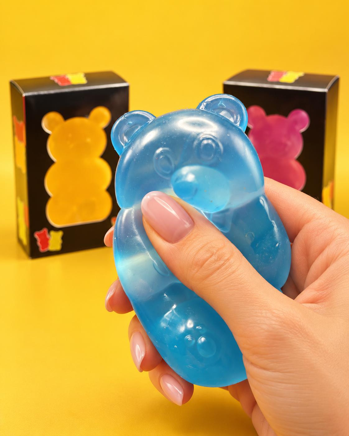 Gummy Bear Squishy in one random color