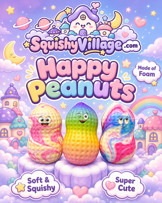 Happy Peanuts Foam Squishy Random Color