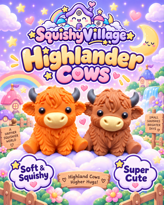 Highlander Cows - One Random Color