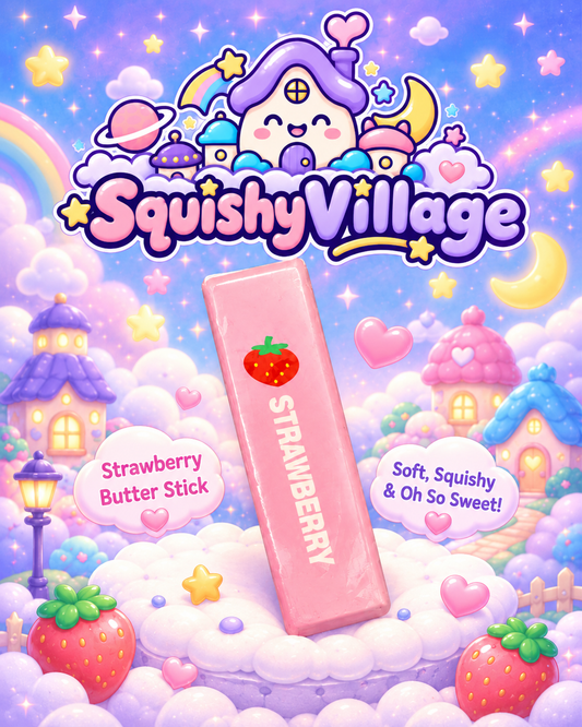 Strawberry Butter Stick Squishy