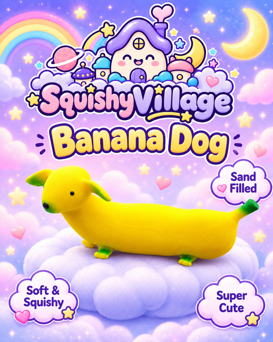 Sand Filled Dog Banana