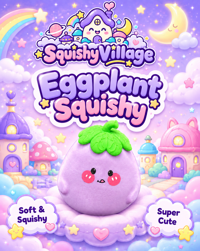 Egg Plant Squishy