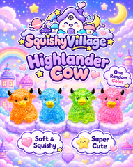 Highlander Cow Squishy