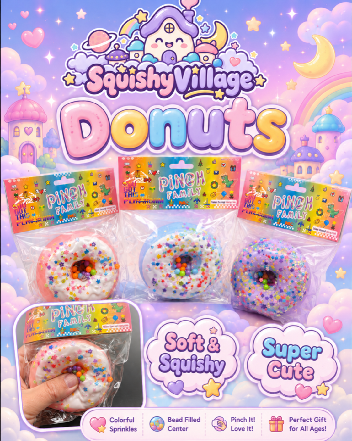 Donut Squishy One Random Color