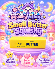 Small Butter Foam Squishy