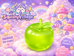 Green Apple Squishy Toy, Slow Rising Stress Reliever