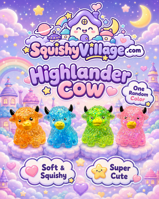 Highlander Cow Squishy