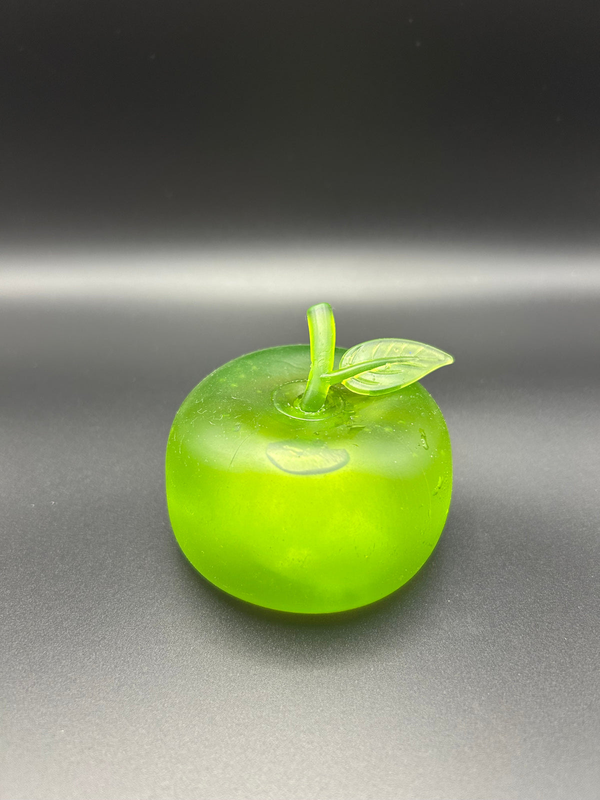Green Apple Squishy Toy, Slow Rising Stress Reliever
