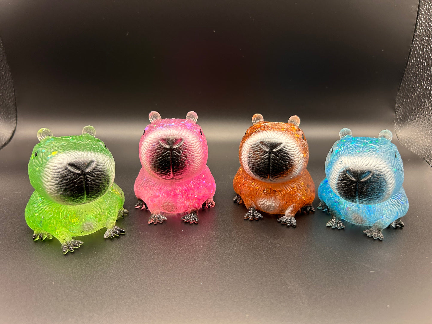 Capybara Glitter Squishy #1 One Random Color