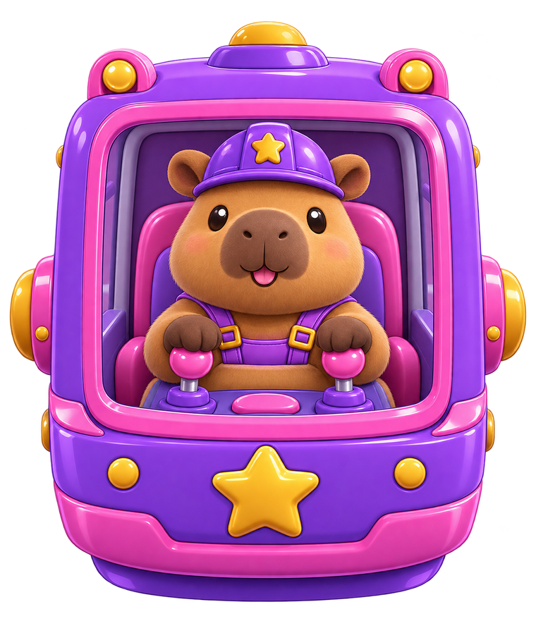 Squishy Village flying crane operator