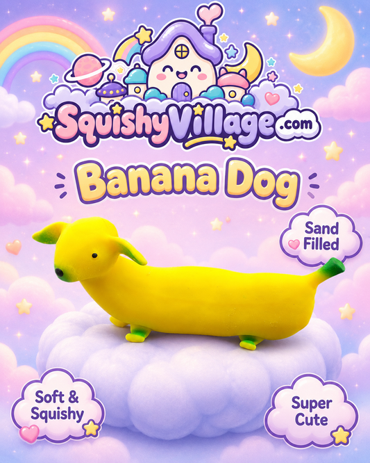 Sand Filled Dog Banana