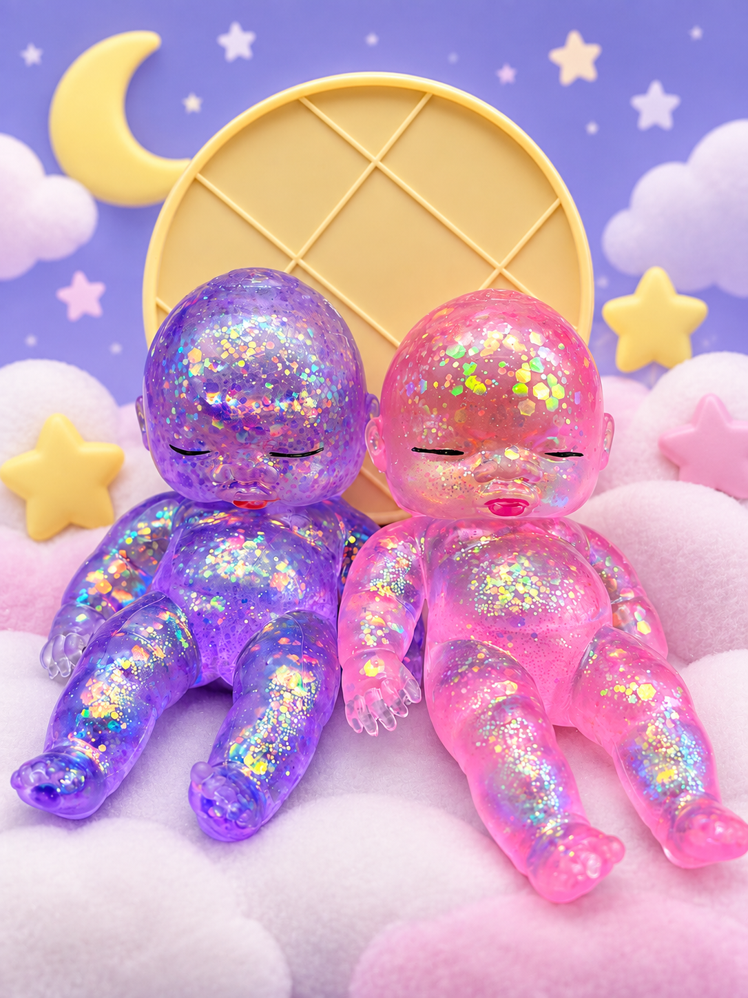 Glitter Baby Squishy – Random Color